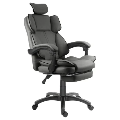 Everfurn Emperor High Back Chair - Grey