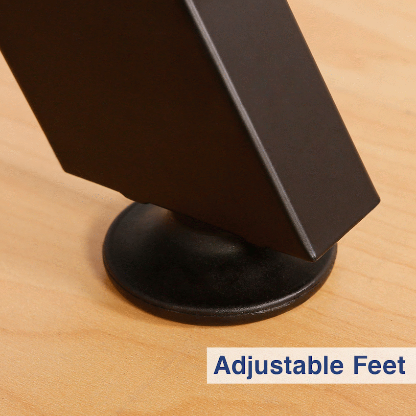 VX Gaming Donahue Gaming Desk - Black with Headphone Hook - Image 3