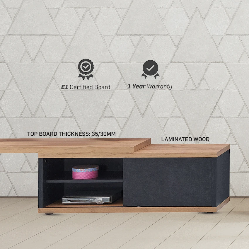 Everfurn Extendable TV Stand - Image 4