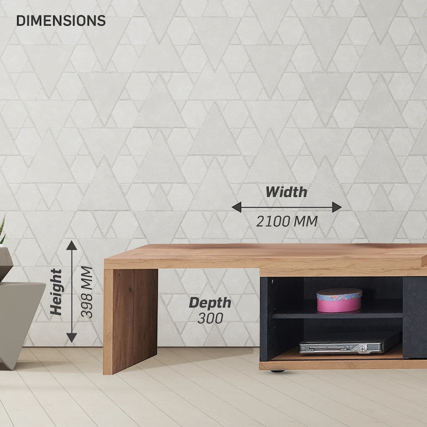 Everfurn Extendable TV Stand - Image 6