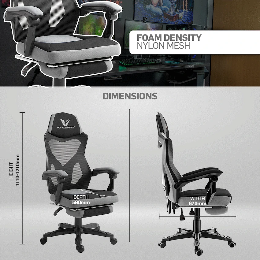 Everfurn Quest Gaming Chair - Image 4