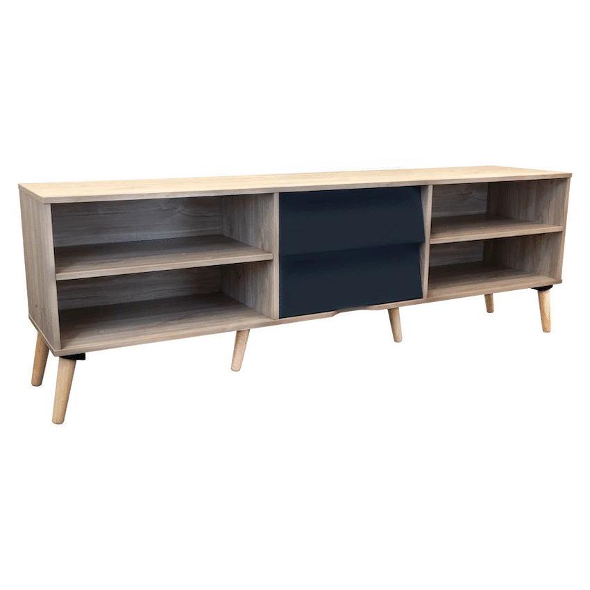 Everfurn Everest Tall TV Stand - 2 Drawers - Image 5