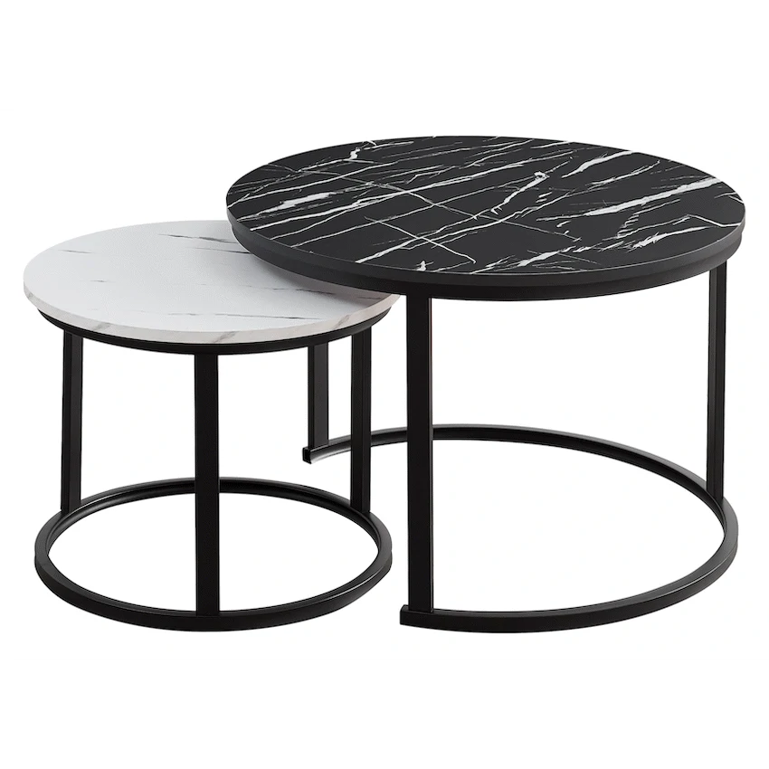 Indus Nesting Coffee Table Ying Yang - Image 2
