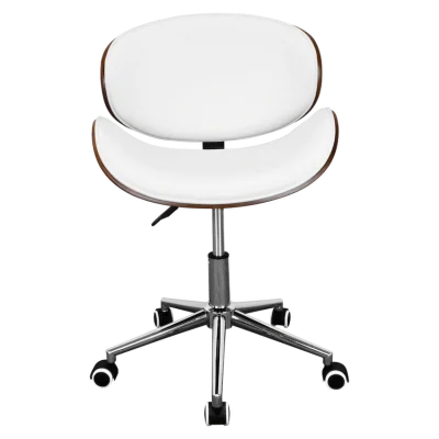 Amos Mid Back Office Chair - White