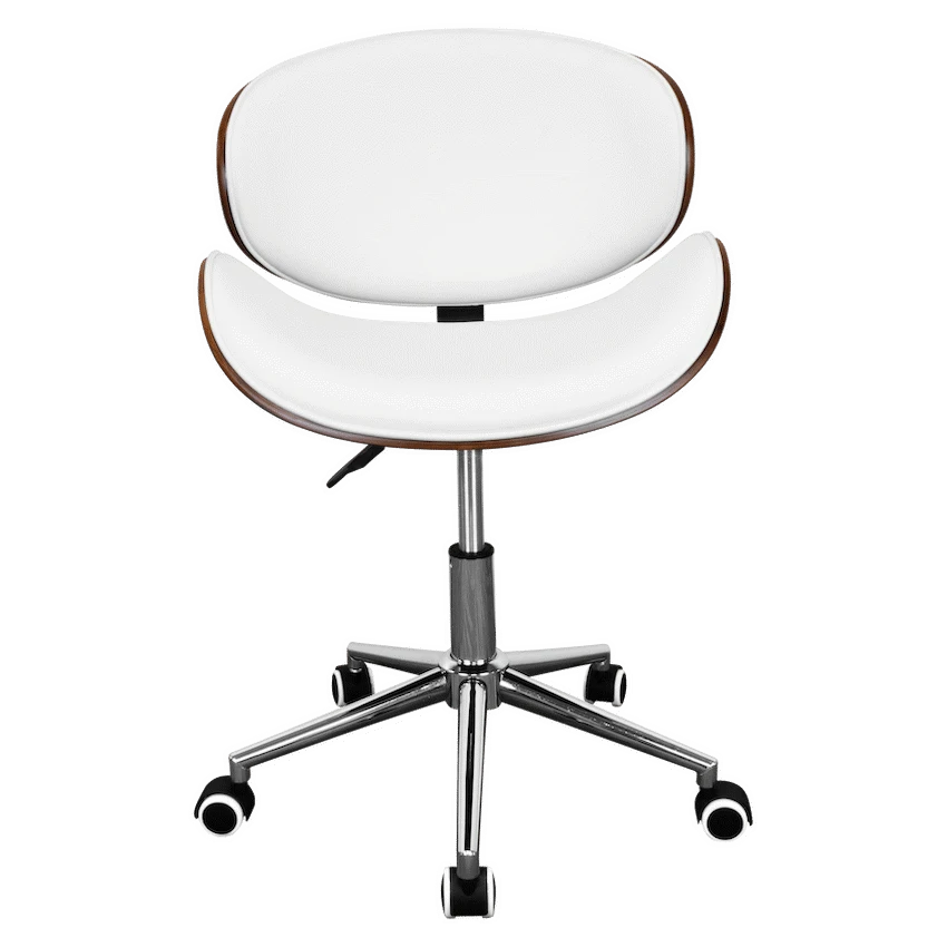 Amos Mid Back Office Chair - White