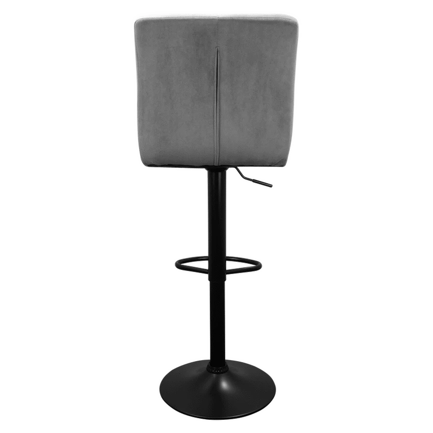 Bayer Large Barstool Grey with black base - Single - Image 6