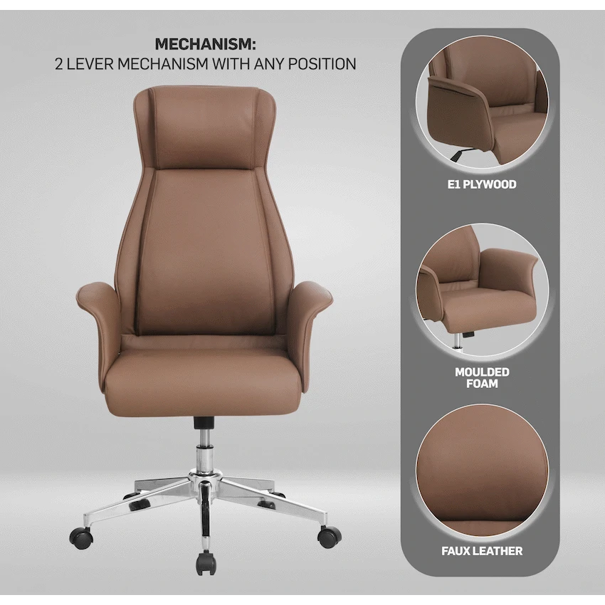 Everfurn Palmer Manager Office Chair - Image 3