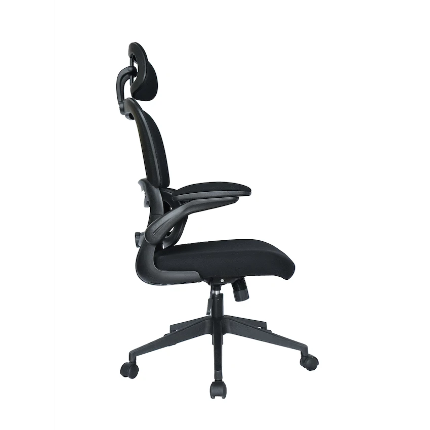 Everfurn Owen High Back Office Chair - Black - Image 3