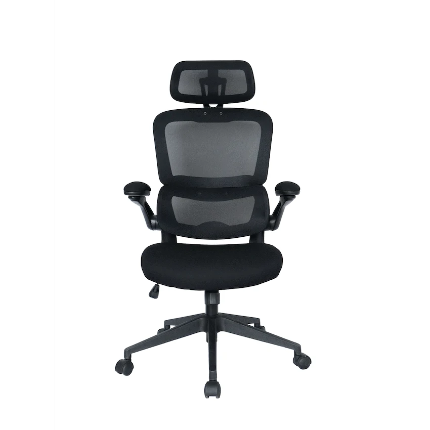 Everfurn Owen High Back Office Chair - Black - Image 4