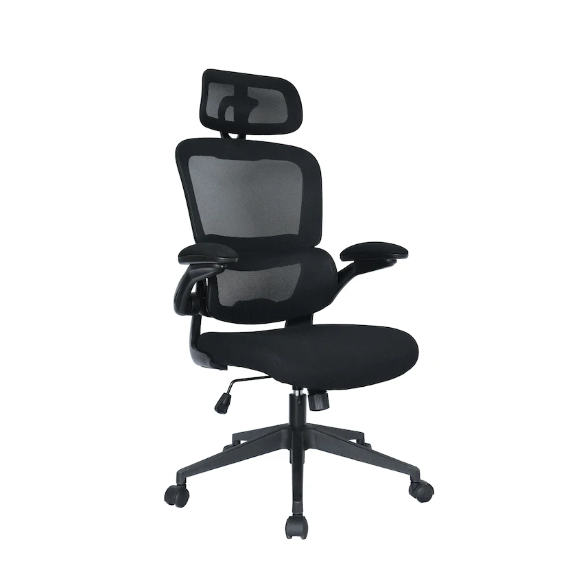 Everfurn Owen High Back Office Chair - Black - Image 5