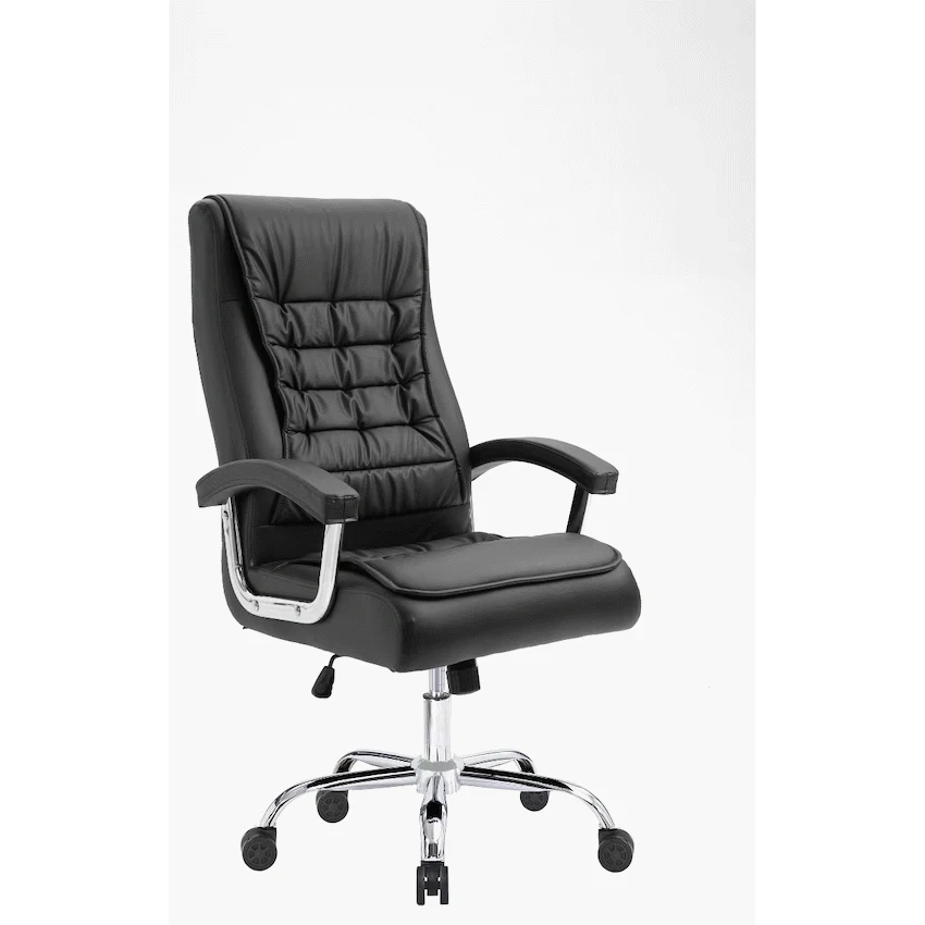 Everfurn Louis High Back Office Chair - Black