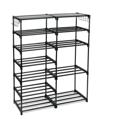 Everfurn Myra Show Rack - Black
